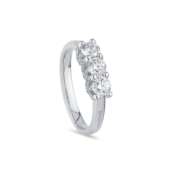 Anello Salvini Donna Eterea in Oro bianco Diamante 0.75 Ct 20115617 - 20115617